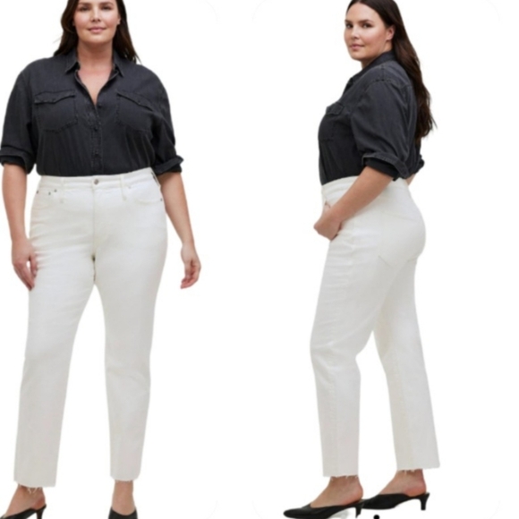 Madewell Denim - Madewell The Perfect Vintage Jean White Size 30 NWOT